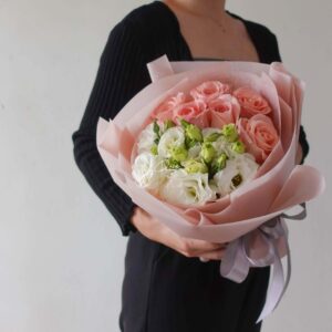 AfterRainFlorist_Minimalist_Birthday_Double_Wishes_Duo_Tone_Fresh_Fresh_Flower_Wrapping_Hand_Bouquet_PJ_Florist_KL_Klang_Valley_Flower_Gift_Delivery_Services3